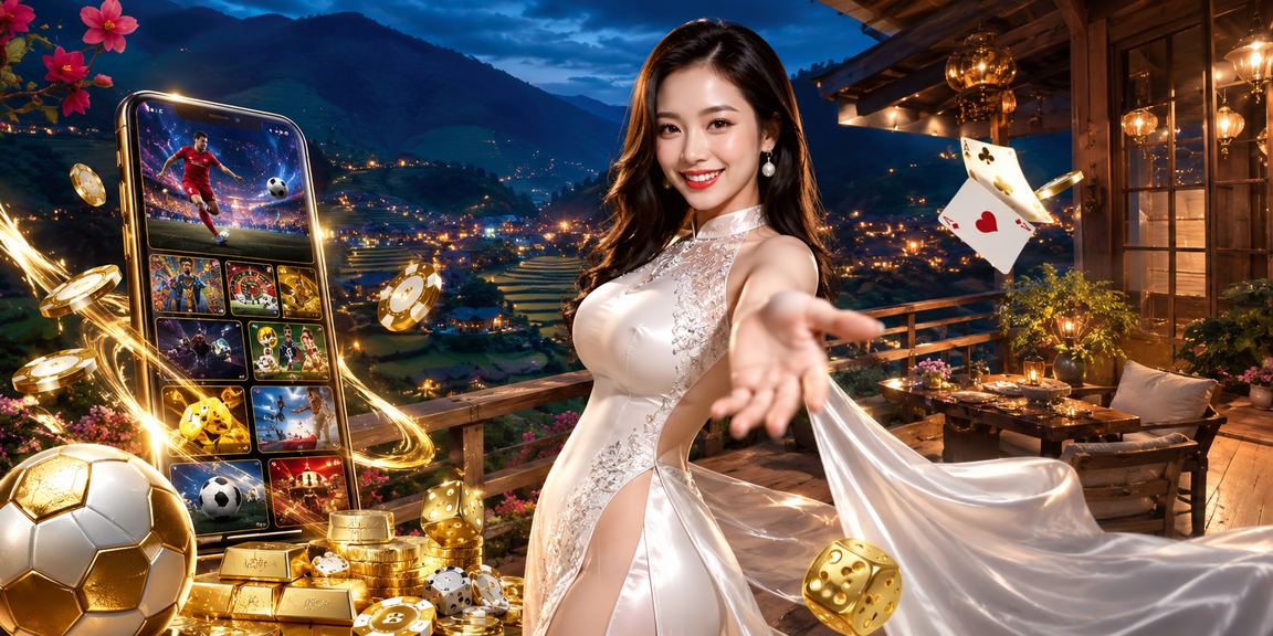 Người dùng Sapa theo dõi kèo thể thao qua điện thoại trong trang phục truyền thống